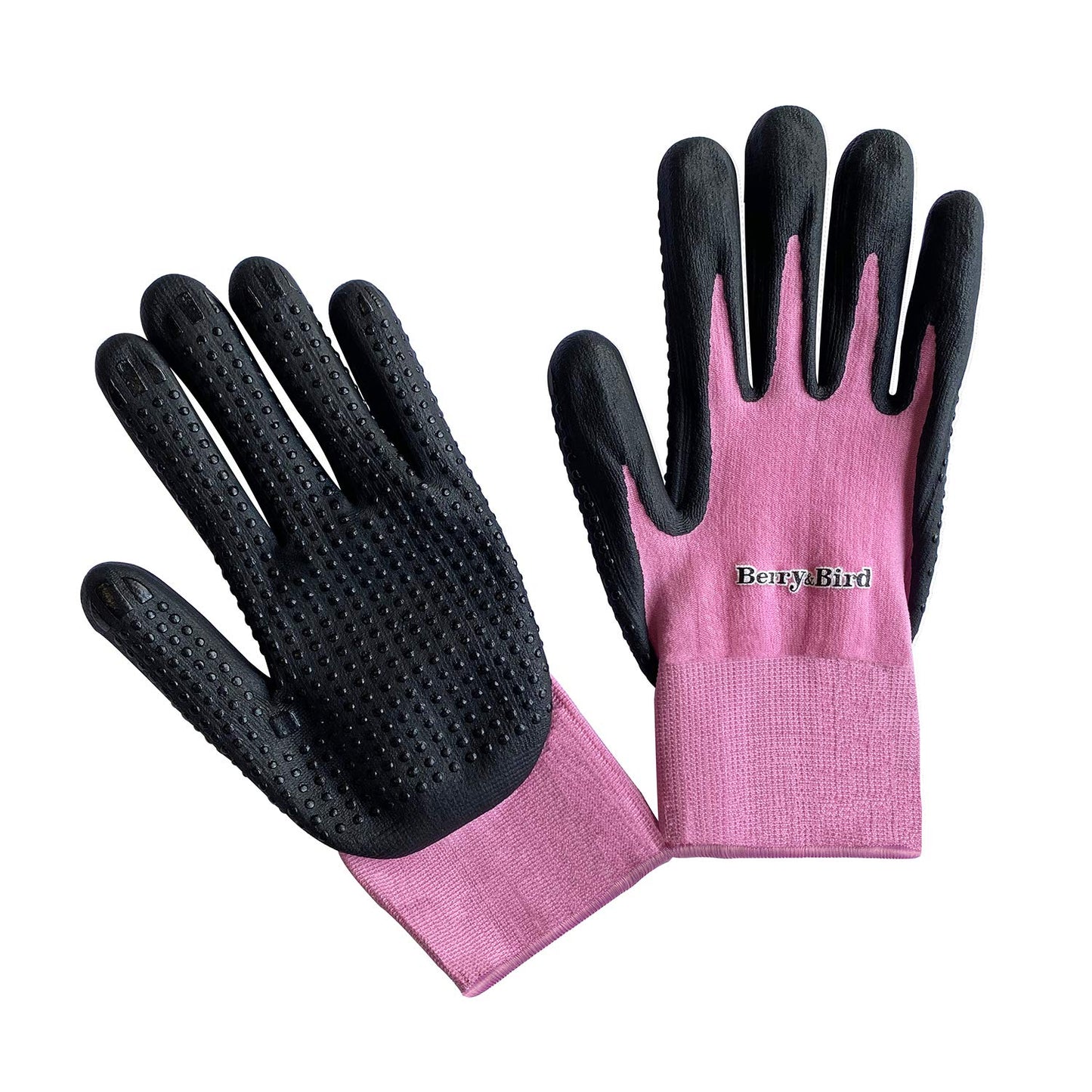 Garden Accessories Gardening Glove for Men and Women with Micro Foam Coating (Pink)