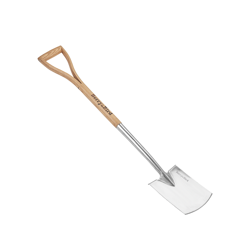 Garden Tools Kid Digging Spade 27.8 Inch with D-Handle Stainless Steel Garden Spade