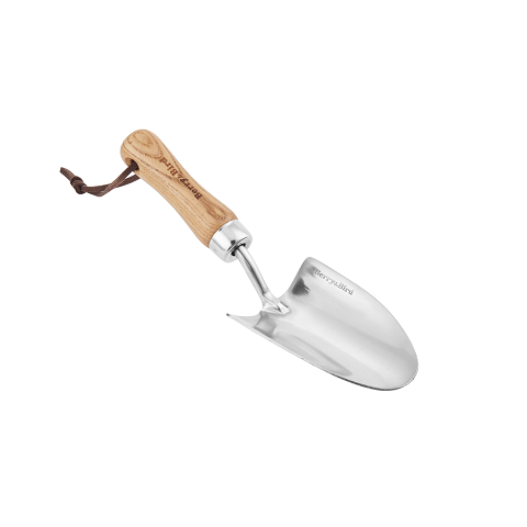 Garden Tools Kid Range Hand Trowel 7.2 Inch with Wooden Handle