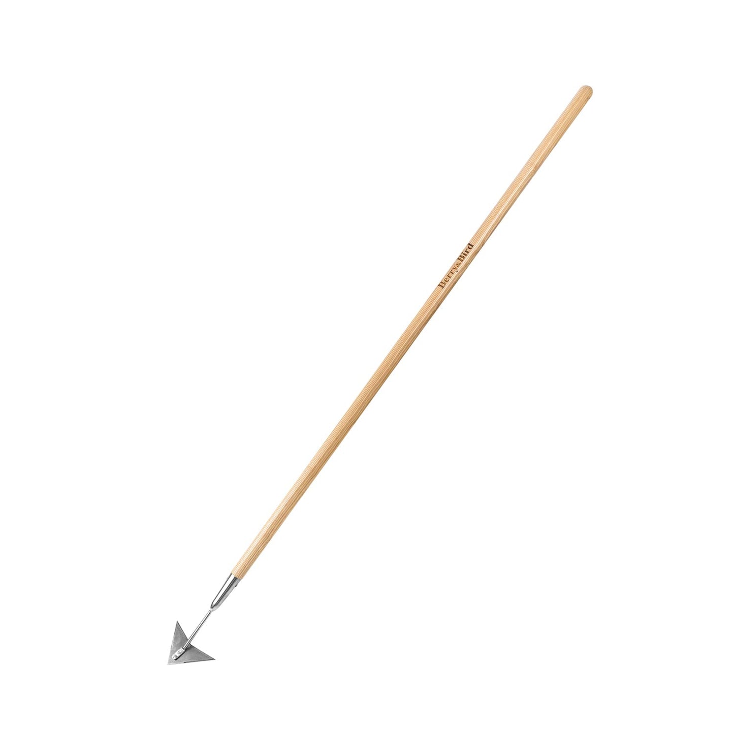 Garden Tools Triangle Hoe 60 inch with Long Wood Handle Winged Weeder Hoe