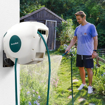 Garden Tools Wall Mounted Automatic Retractable Hose Reel