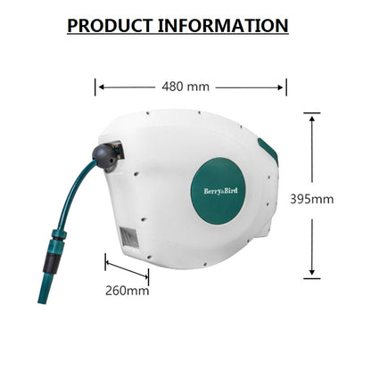 Garden Tools Wall Mounted Automatic Retractable Hose Reel