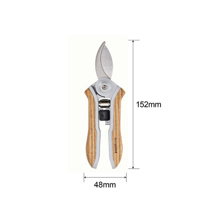 Mini Wood Handle Pruning Snips