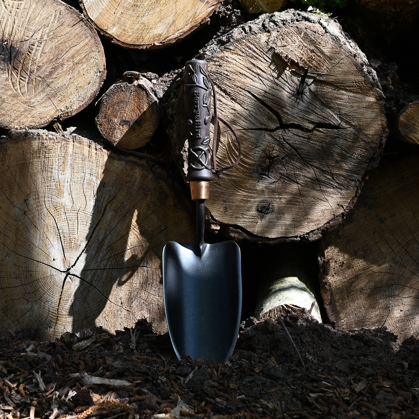 Nordic Carved Hand Trowel