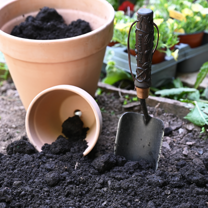 Nordic Carved Hand Trowel