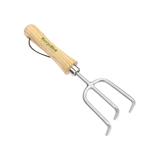 Stainless Steel Hand 3 Prong Cultivator