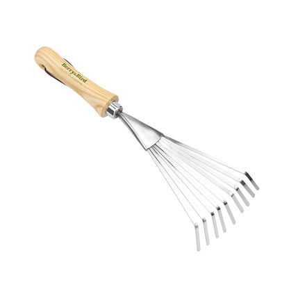 Stainless Steel Hand Shrub Rake