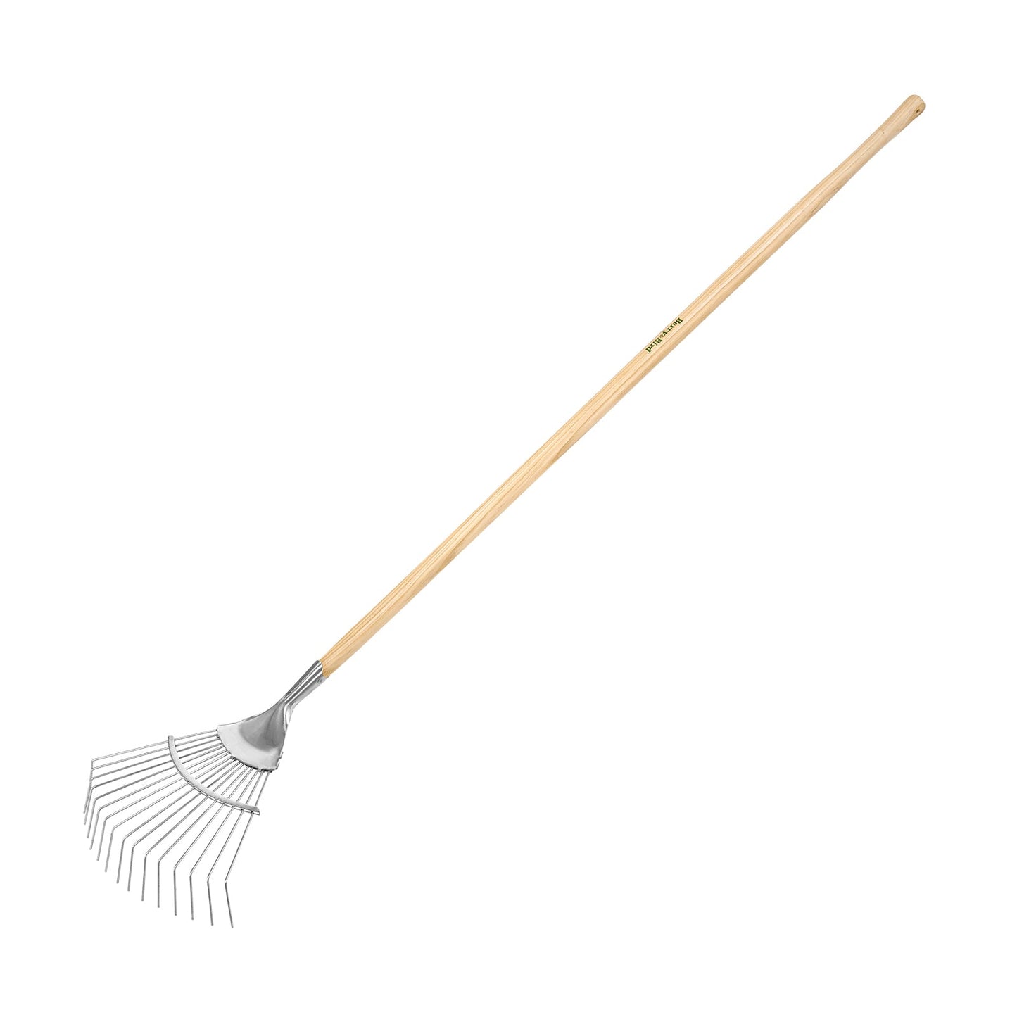 Stainless Steel Long Handle Leaf Rake