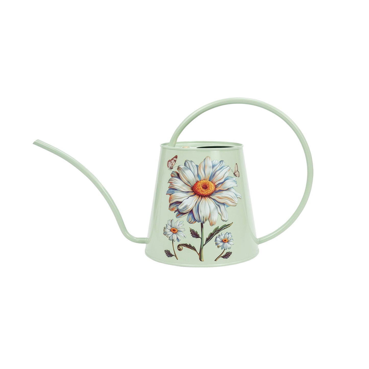 Stainless Steel Long Spout Watering Can (Daisy)