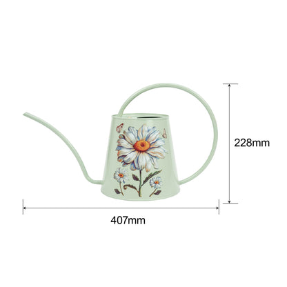 Stainless Steel Long Spout Watering Can (Daisy)