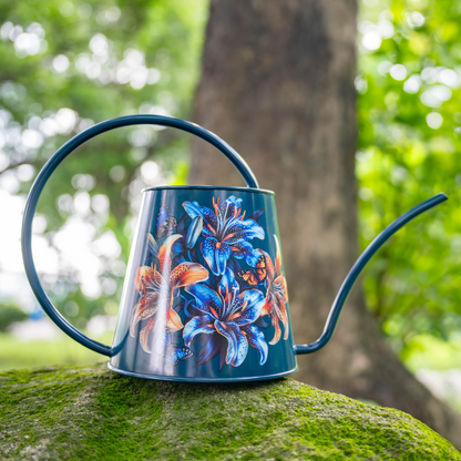 Stainless Steel Long Spout Watering Can (Lily)