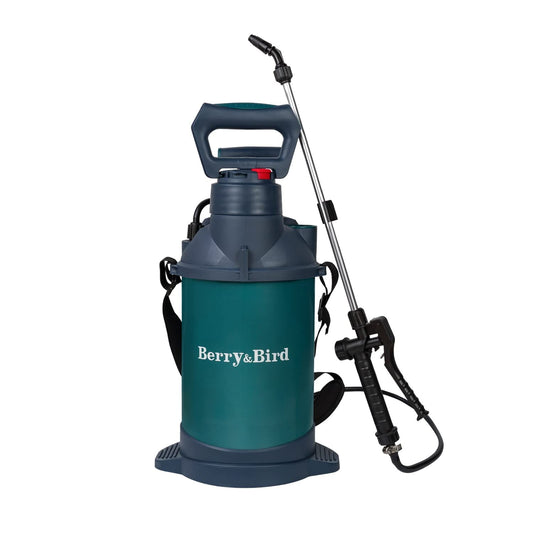 Garden Tools Sprayer Bottle 1.5 Gallon Pump Sprayer 5L with Adjustable Shoulder Strap & Nozzle