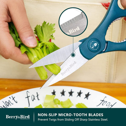 Kitchen Shears 7.95 inch Multi-Purpose Strong Kitchen Scissors