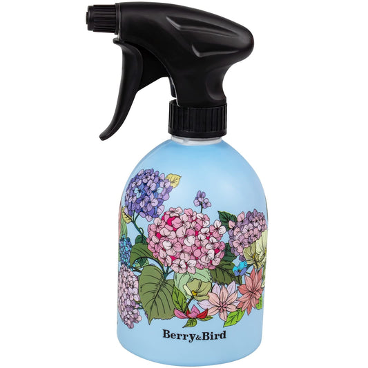 Garden Tools Spray Bottle Adjustable Plastic Spray Bottle 500 ml/16.9 Fl Oz (Blue)