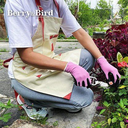 Gardening Waterproof Canvas Aprons with Pockets for Women and Men